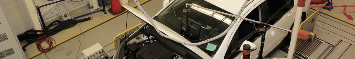 Vehicle on Dynamometer