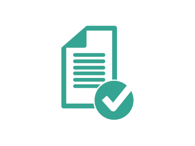 document with check icon